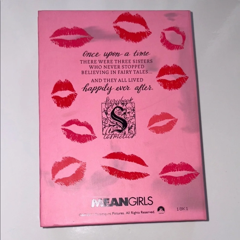 Storybook Cosmetics: Mean Girls Burn Book 12 Eyeshadow and Mirror NEW